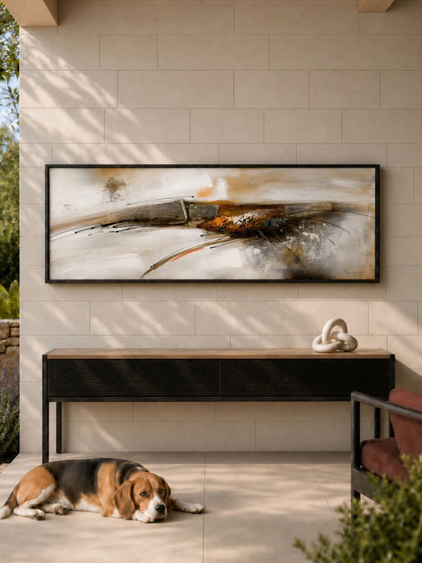 Handgeschilderd schilderij 'Any Illusion' | incl. certificaat van echtheid