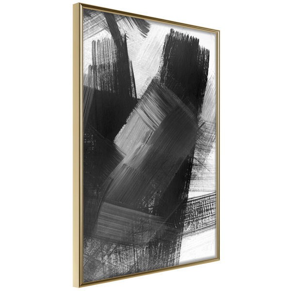 Poster 'Black Mosaic'