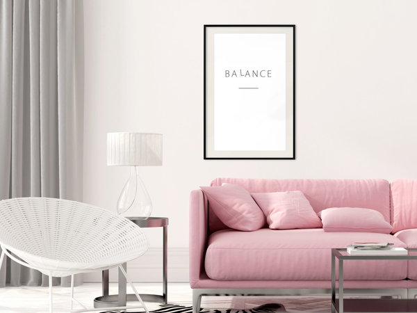 Poster 'Balance'