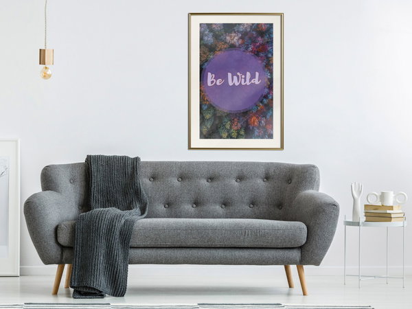 Poster 'Be Wild'