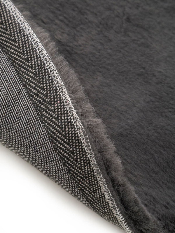 Design Fellteppich Dave Grau