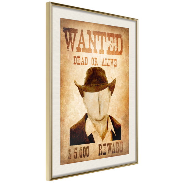 Poster 'Long Time Ago in the Wild West'
