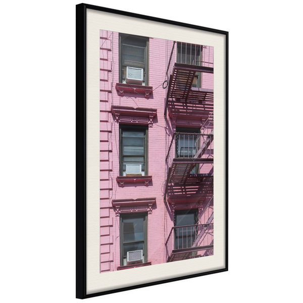 Plakat 'Pink Facade'
