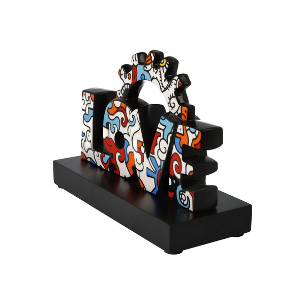 Porzellan Figur 'Evolution of Love 2' von Billy the Artist 0,85x15x22cm