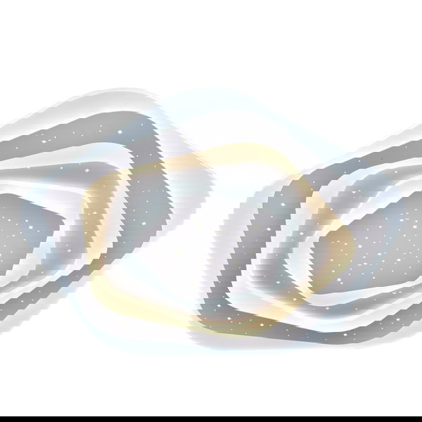 Plafoniera 'Nox Hex 3CCT'