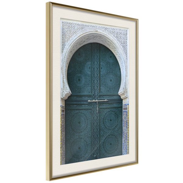 Poster 'Closed Passage (Brown)'