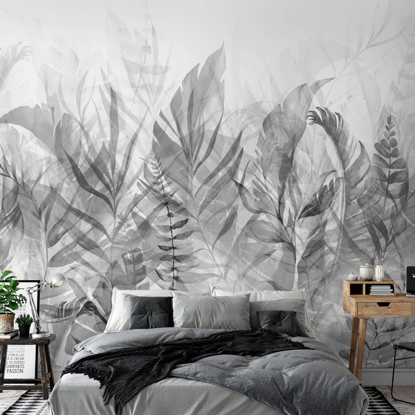 Papel pintado 'Magic Grove (Black and White)'