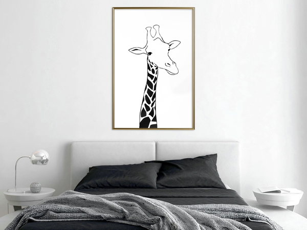 Poster 'Plaid Neck'