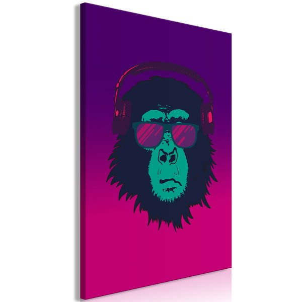 Művészeti nyomatok 'Gansta Chimp Vertical'