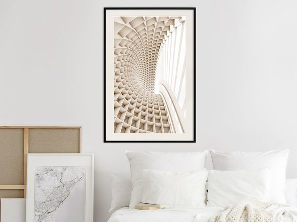 Poster 'Curved Library'