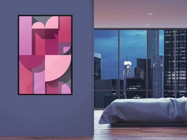 Póster 'Abstract Home'