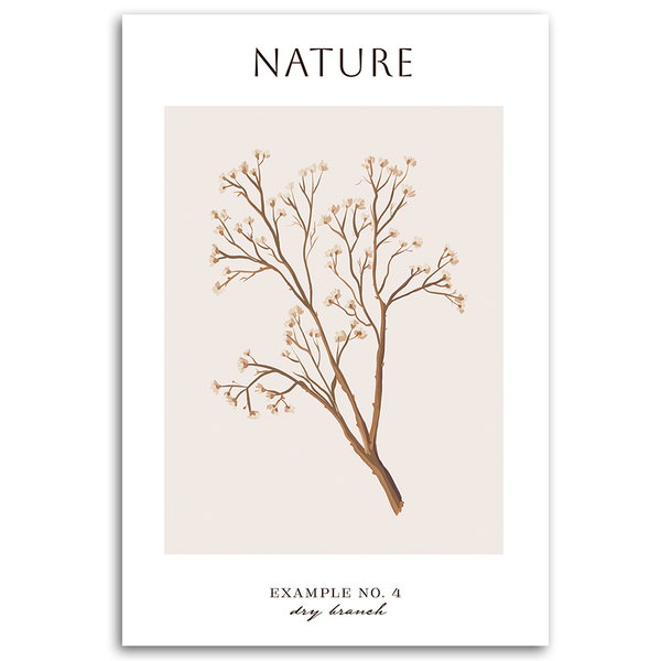 Kunstdruck auf Leinwand 'Dry Branch'