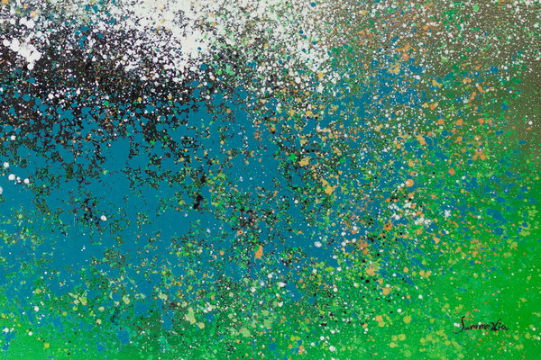 Cores generosamente aplicadas
