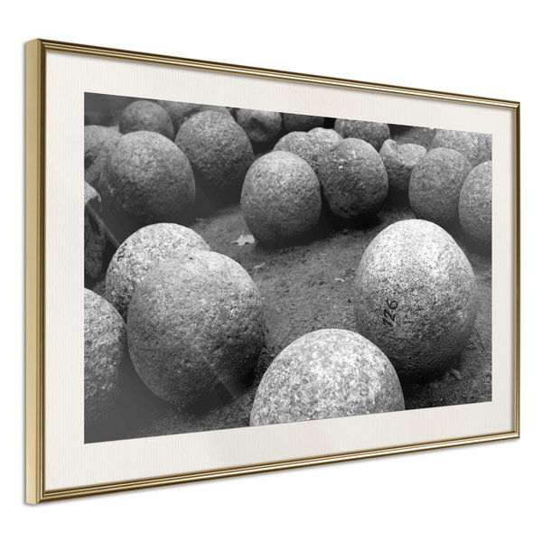 Poster 'Stone Spheres'