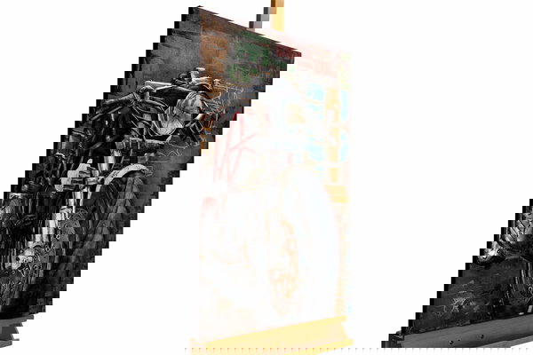 Arte contemporáneo producido a mano