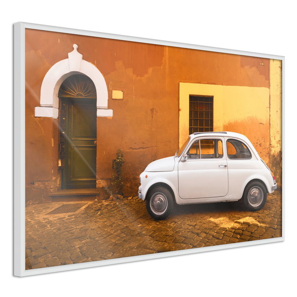 Poster 'White Car'