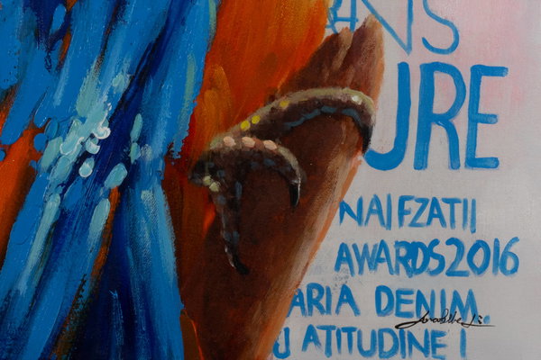 Signée par l'artiste