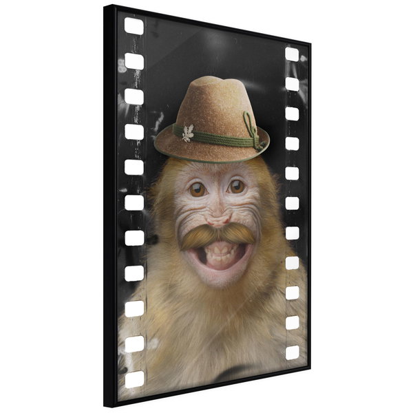 Poster 'Monkey In Hat'