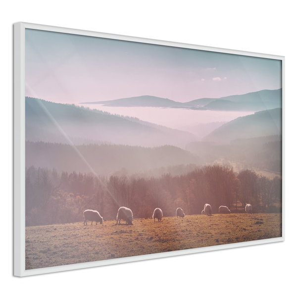 Poster 'Mountain Pasture'