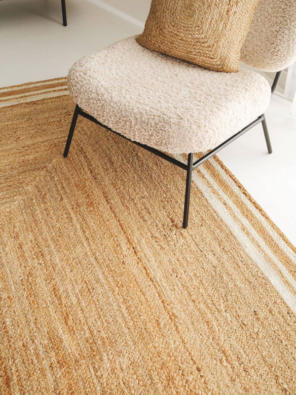 Tapis 'Jutta White'
