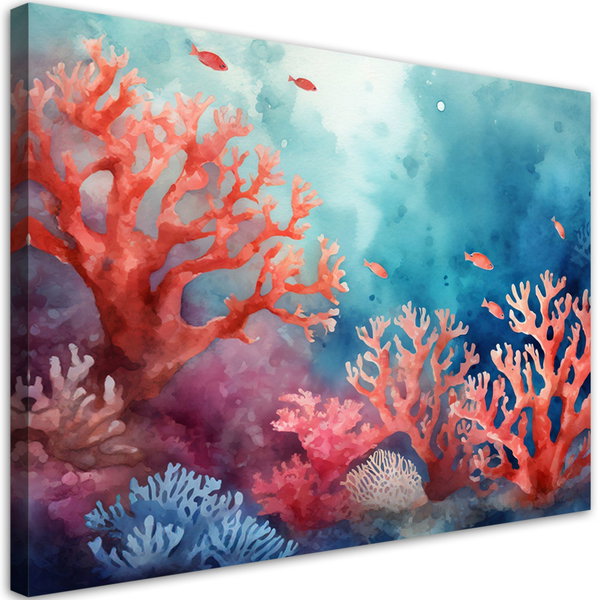 Kunstdruck auf Leinwand 'Ocean Echoes 6'