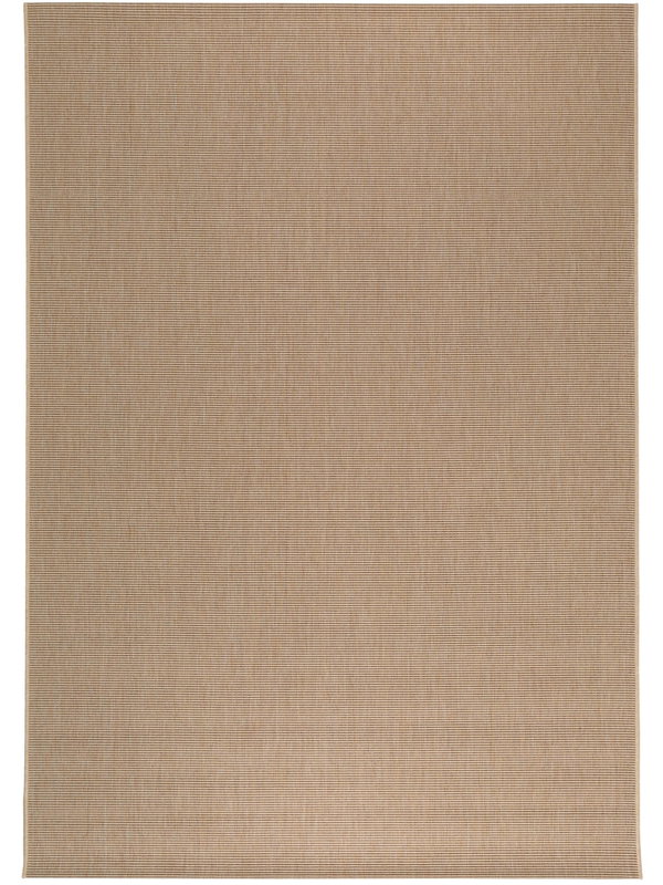 Alfombra tejida a mano 'Metro Beige' 80x150cm