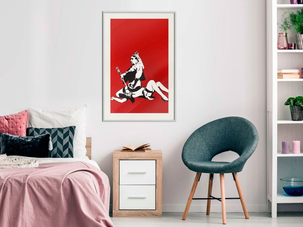 Poster 'Banksy: Queen Victoria'