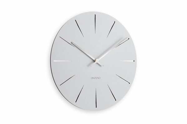 Minimalistische Wanduhr