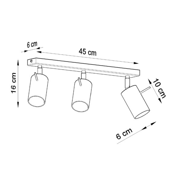 Plafon "RING 3"
