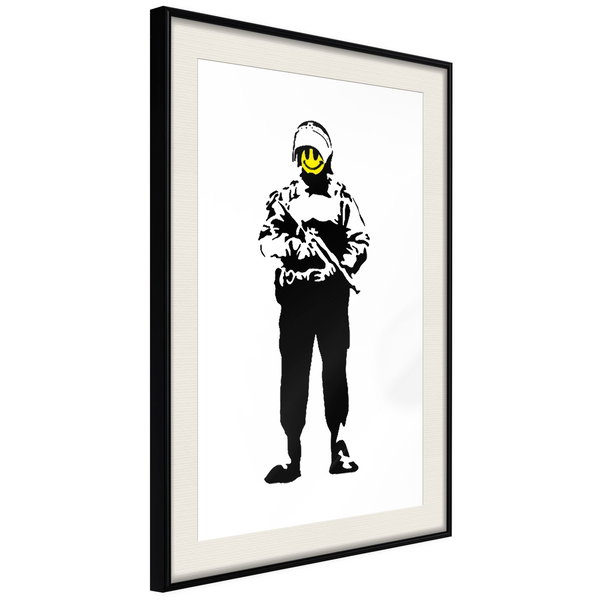 Poster 'Smiling Policeman'
