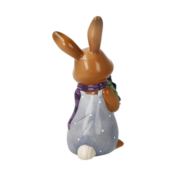 Modern porcelánfigura 'Little Cavalier', művész: Goebel 6,5x12x5,5cm