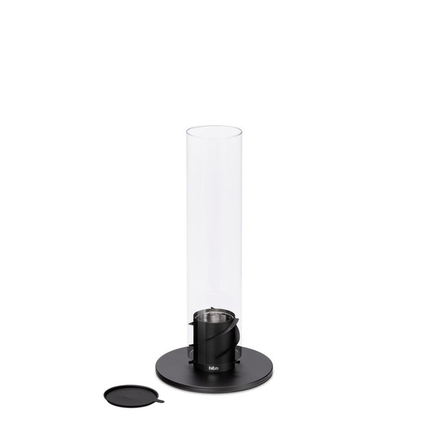 SPIN 90 Tischfeuer schwarz | Outdoor &amp; Indoor