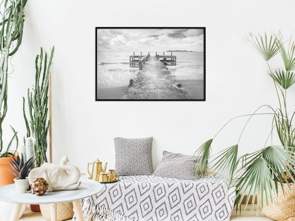 Poster 'Old Pier'