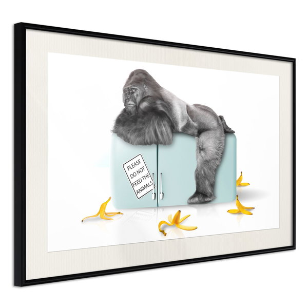 Poster 'Hungry Gorilla'