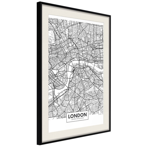 Poster 'City Map: London'