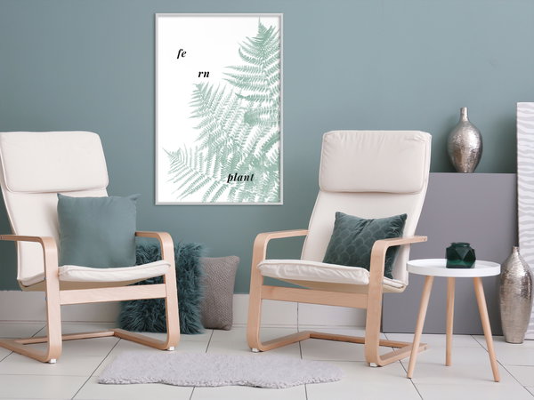 Poster 'Pale Green Fern'