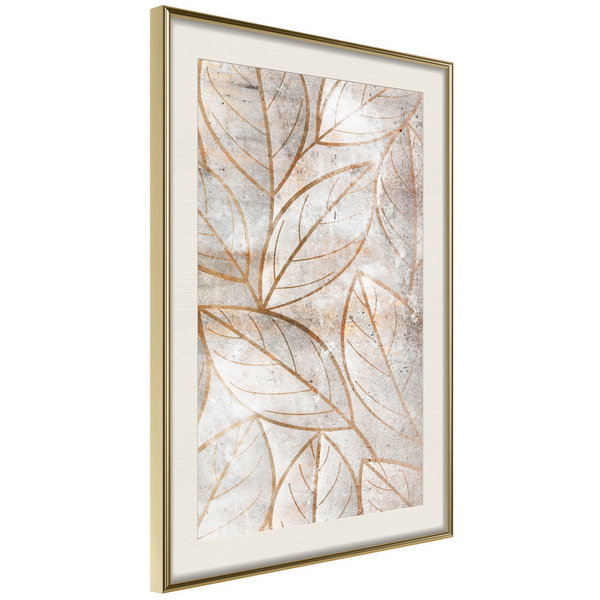 Poster 'Copper Leaves'