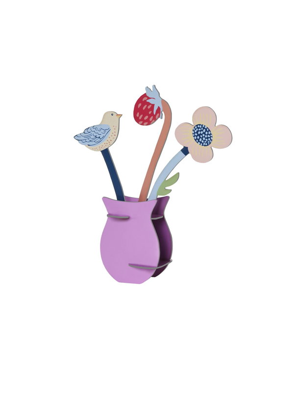 Sculture di carta 'Playful Bloom Flowers'