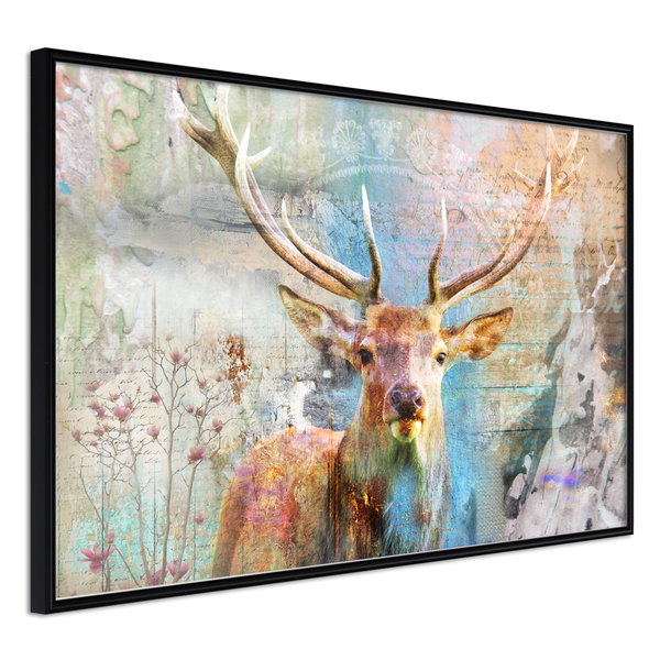 Poster 'Pastel Deer'