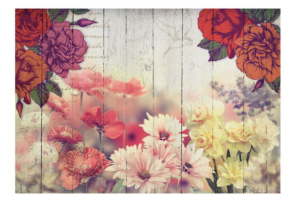 Tapete 'Vintage Flowers'