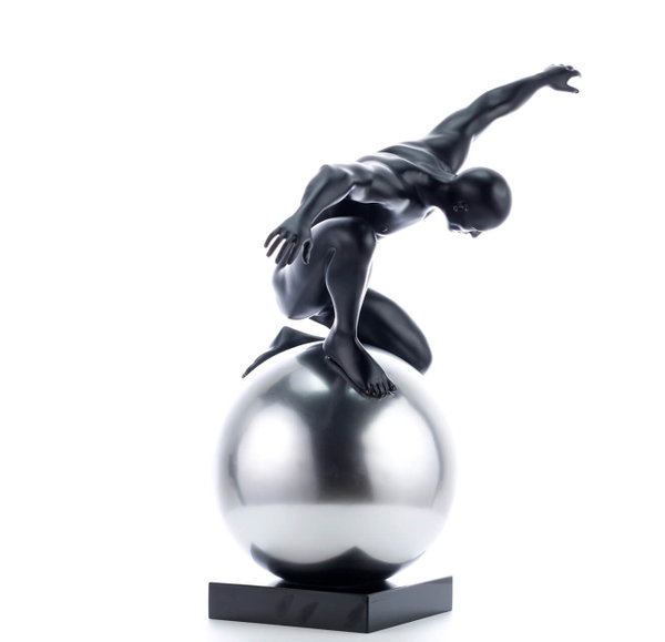 Sculpture 'Internal Balance' 48x47x27cm