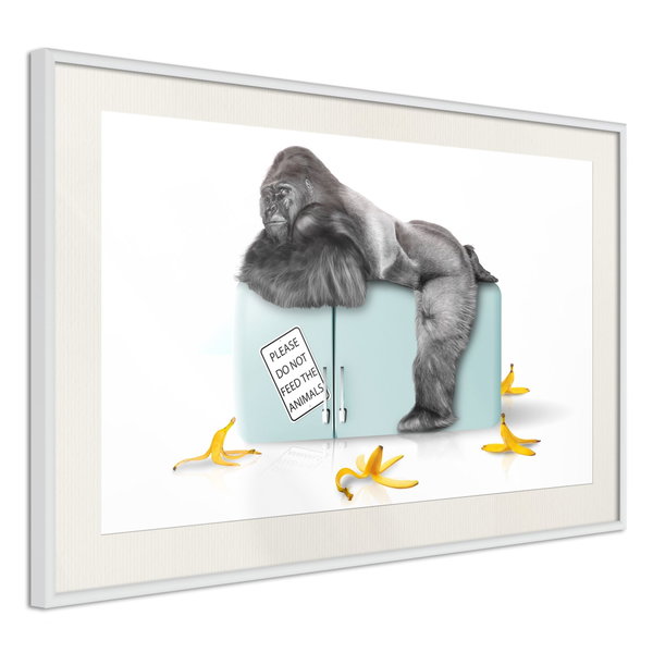 Poster 'Hungry Gorilla'