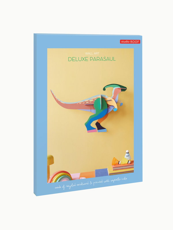 Wanddeko Papier 'Mutiger Dino'