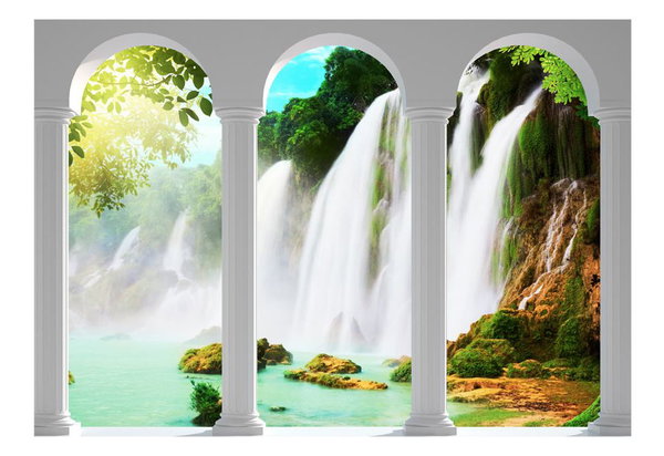 Selbstklebende Tapete 'Waterfall'