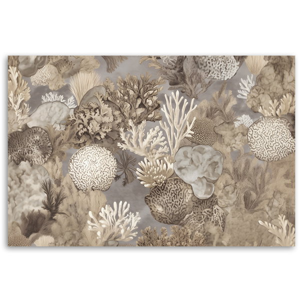 Kunstdruck auf Leinwand 'Coral Reef 2'