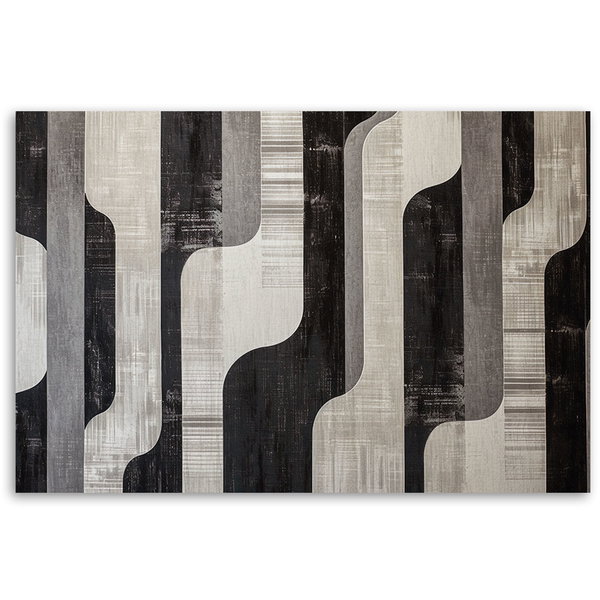 Kunstdruck auf Leinwand 'Urban Waves'