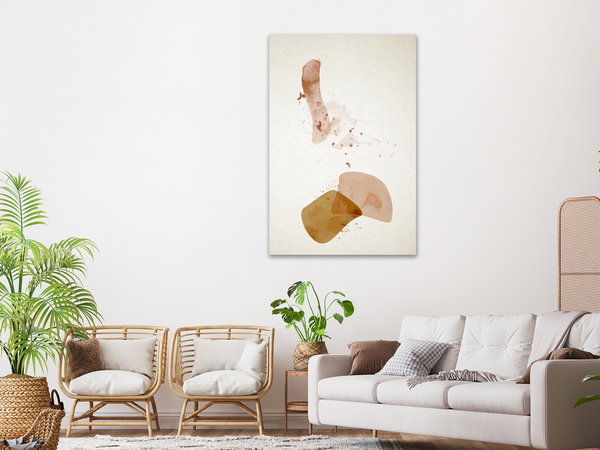Kunstdruck auf Leinwand 'Great Elation Vertical'