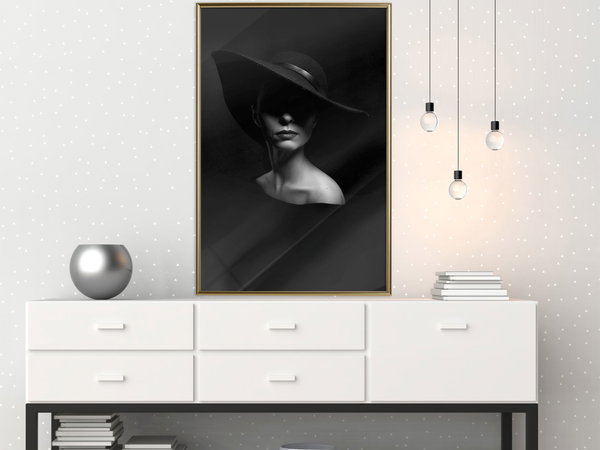 Poster 'Woman in a Hat'