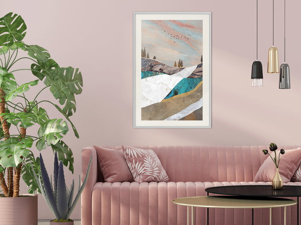 Poster 'Painted Landscape'