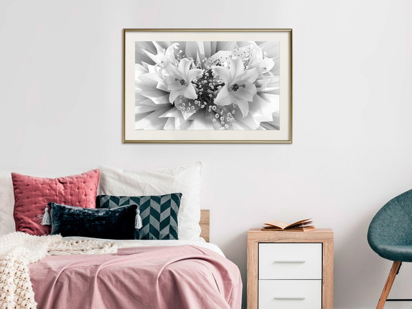 Poster 'Crystal Lillies'